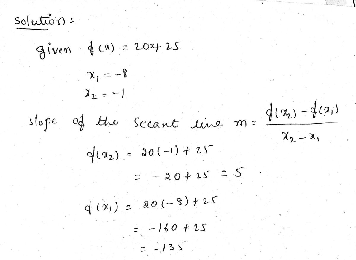 Calculus homework question answer, step 1, image 1